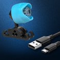 thumbnail image 1 of Luces LED portátiles Crocs para zapatos, 2 uds., para acampar, caminar, correr (USB azul), 1 of 8