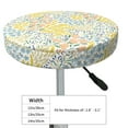 thumbnail image 4 of KLL Boho Round Bar Chair Cushion Cover 13 inch ,Bar Stool Protector with Elastic, Soft Washable, 4 of 6