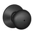 thumbnail image 2 of Schlage F40PLY622 Plymouth Privacy Knob, Matte Black, 2 of 2