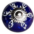 thumbnail image 3 of 1.5" x 1.5" x 1.5" Navy White and Silver  Knobs 12 Pack, 3 of 5