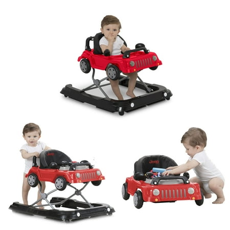 UPC: 0080213086503 | Jeep Classic Wrangler 3-in-1 Grow with Me Walker Red