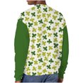 thumbnail image 3 of Hombres Casual Día de San Patricio Cuello redondo 3D Impresión digital Jersey Deportes Manga larga Sudadera Tops Pompotops  oipoqjl19122, 3 of 3