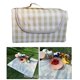 thumbnail image 4 of Manta de Picnic Grande Sharpla Alfombra de Playa Camping Rejilla Verde Plegable, 4 of 8