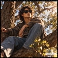 thumbnail image 4 of Womens Boyfriend Style XXL Oversize Horned Rim Thick Plastic Sunglasses Matte Black Frame Solid Black Lens, 4 of 7