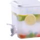 thumbnail image 4 of Injueey Cubo de agua fría, contenedores de jarra para el hogar, nevera, botella de bebida, soporte dispensador de jugo, hervidor de agua, tanque de Cocina y Comedor Injueey HA007030-00, 4 of 6