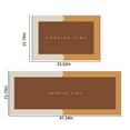thumbnail image 3 of Set of 2 Diatomaceous Earth Bath Mat Diatomaceous Earth Shower Mat Non Slip Minimalism Bathroom Floor Mat Natural Super Absorbent Easy To Clean, 3 of 7