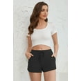 thumbnail image 4 of HEARTNICE 3-Pack Women's Pajama Shorts, Soft Lounge Sleepwear Pjs bottoms, 4 of 6