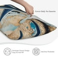 Pillow Covers Airplane World Map Adventure Soft Pillow Cases Standard