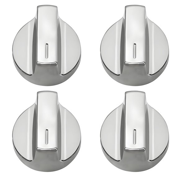 Perillas de estufa de gas Gesleben para Whirlpool W11517331 W10850027, 4 unidades