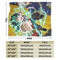 thumbnail image 4 of My Hero Academia Blanket, Anime Throw Blanket For Couch Sofa Bed, Soft Cozy Lightweight Warm Flannel Blanket, Home Decor, Anime Gifts For Boys Girls Kids Teens, 50"X40", 4 of 9
