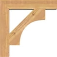 thumbnail image 3 of Ekena Millwork 3 1/2"W x 22"D x 22"H Westlake Block Smooth Bracket, Western Red Cedar, 3 of 25