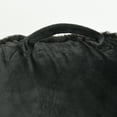thumbnail image 5 of Home Soft Things Faux Fur Bedrest Pillow Cover Large Size - Black - 28" x 30" x 17", 5 of 9
