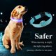 thumbnail image 2 of Collares De Perro Led Que Brillan Intensamente Collar De Mascota Súper Brillante Collar De Perro Recargable E Impermeable Por Usb Con 3 Modos De Iluminación Collar De Luz Nocturna De Seguridad Ajustab Muyoka Hogar, 2 of 7