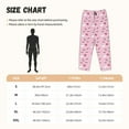 thumbnail image 2 of Salouo Bat And Pumpkin Print Women's Pajama Pants Casual Loose Sweatpants PJs Flowy Pants Drawstring Palazzo for Women Wide Leg Pants Lounge Pajama -XX-Large, 2 of 8