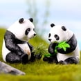 thumbnail image 2 of Adornos de pastel de juguete Ounissouiy de Panda accesorios de paisajismo DIY, 2 of 6