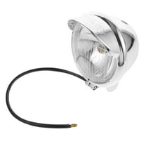 UPKOCH Motorcycle Fog Lamp Enhanced Visibility in Low-Light Conditions Silver ABS 1Pcs