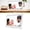 White, variant on BOKYAN 10 Inch Digital Photo Frame FHD 1080p IPS Display Wall Mountable Remote Control Electronic Picture Album Video Player Home Decor White US Plug 110-240V