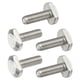 thumbnail image 1 of Pernos en ranura T M8x25mm de acero inoxidable 304, perno deslizante en forma de T, plateado, 5 piezas, 1 of 6