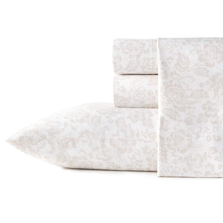 Stone Cottage - Full Sheets Cotton Percale Bedding Set Crisp & Cool Home Decor (Mae Full)