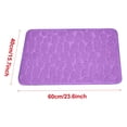 thumbnail image 3 of Memory Foam Bath Mat, 23.6X15.75inch Soft Absorbent Cobblestone Embossed Bathroom Rug, Non-Slip Quick Dry Floor Mat, Comfortable Thick Shower Rug for Bathroom, Tub and Entryway, 3 of 3