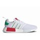 thumbnail image 2 of NEW MEN'S Adi-das NMD_R1 LIFESTYLE/CASUAL HQ1434 WHITE RED GREEN SZ 13, 2 of 6