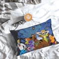 thumbnail image 5 of Lsque Scooby-Doo Pattern Bedding Waterproof Pillow Protector Zippered Queen – Bed Bug Proof Pillow Encasement-16"x24", 5 of 6