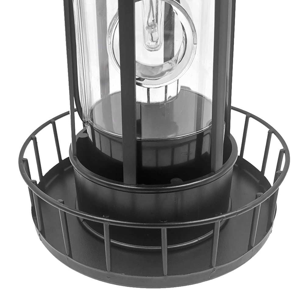 Lighthouse Solar LED Light Garden Outdoor Rotating Beam Sensor Beacon Lamp
