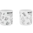thumbnail image 4 of Disney Mickey & Minnie Mouse Character Construction Coffee/Tea Mug Set - Disney Parks Exclusive & Limited Availability, 4 of 4