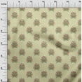 thumbnail image 3 of oneOone Viscose Chiffon Beige Fabric Florals Diy Clothing Quilting Fabric Print Fabric By Yard 42 Inch Wide, 3 of 4