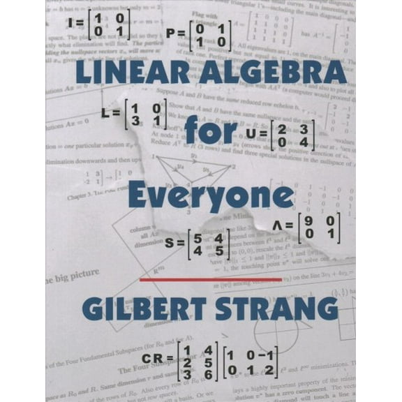 Linear Algebra for Everyone Gilbert Strang (Hardcover)