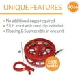 thumbnail image 3 of K&H Pet Products Ultimate Stock Tank Deicer w/ Cord Clip Red 1000 Watts, 3 of 11