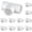 Tee, variant on 20-Pack 1/2" Tee PVC Fittings, Furniture Grade Pipe Fittings 3 Way for SCH40 PVC Pipe, Pipe Connectors for All DIY Structure and Frames