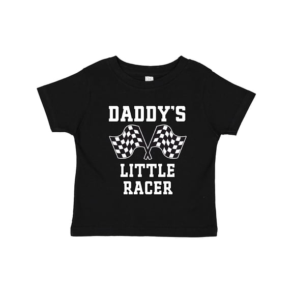 Inktastic Racing Daddy Little Racer Gift Boys Toddler T-Shirt