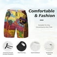 thumbnail image 5 of Haiem Beautiful African Woman Men'S Quick-Dry Swim Trunks: Comfortable Beach Shorts With Mesh Lining And Pockets - Ideal For Swimming And Sunbathing 3x-Large, 5 of 9