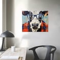 thumbnail image 4 of Orinice Cool Cow on Pattern Poster Print by Lanie Loreth   20x16in, 4 of 6