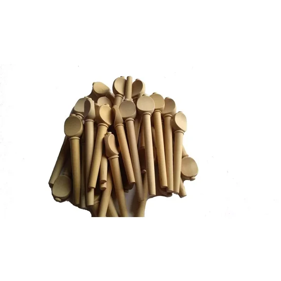 GautamMusicial Works 13 Pieces Lute Pegs BoxWood , New,| Size  7.5x5.5x75 mm