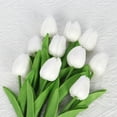 thumbnail image 3 of Fake Flowers 5Pc Set of Lifelike Artificial Realistic Plastic Faux Silk Floral Arrangements for Year Round Home Decor and Seasonal Celebrations Artificial Flowers Clearance!, 3 of 4