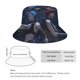 thumbnail image 2 of Batalla de Dos Ciudades Sombrero bucket para adultos, gorra de protección solar, sombrero de pescador plegable para viajes al aire libre, pesca y actividades de verano, 2 of 6