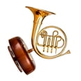 thumbnail image 1 of OUNONA 1pc Musical Instrument Box Rotating Tuba Shaped Plastic Plays Music for Wedding Parties, 1 of 8