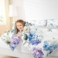thumbnail image 4 of Feelyou Spring Blue Flower Twin Comforter Sets, Butterfly Animal Bedding Set, 2 Pieces, 4 of 8