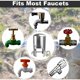 thumbnail image 5 of Insulated Garden Hose and House Hose Enclosure and Covers - Water Saving, Outdoor Faucet Lock, Faucet Lock System - Preventing Use and Vandalism, 5 of 5