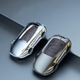 thumbnail image 4 of Key Cover Case, Zinc Alloy Metal Smart Key Fob Case Protector Shell Compatible with Audi R8 Q5 Q7 S3 S4 S5 S6 S7 S8 SQ5 RS5 RS7 A4 A5 A6 A7 A8, 4 of 9