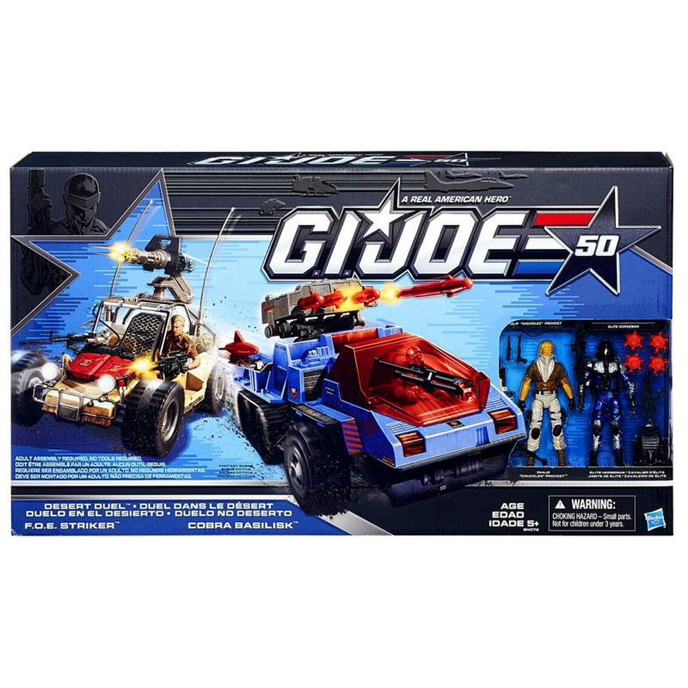 GI Joe 50th Anniversary Cobra in the Desert Duel Action Figure Vehicle