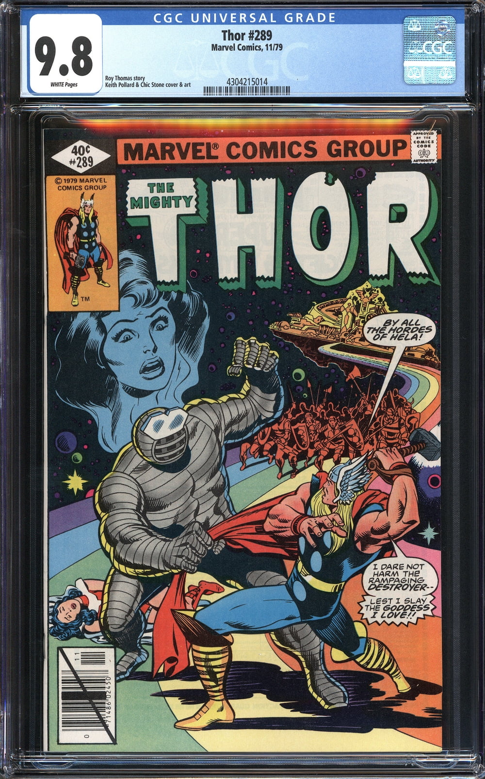 Cover of Thor #289