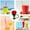 Red50, variant on Iumwxz Rose Straw Stoppers for 10mm Diameter Straws, Flower Shaped Drink Dust Caps, Food Grade Safe Material, Easy to Clean for Home Gatherings and Outdoor Activities
