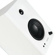 Edifier MR4 Powered Studio Monitor Speakers, 4 Active Near-field Monitor Speaker - White (Pair)