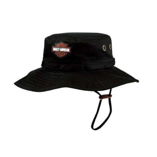 HarleyDavidson Mens Cotton Twill Bucket Hat HD409, Harley Davidson
