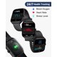 thumbnail image 3 of Reloj inteligente TOOBUR de 1,95 pulgadas con Alexa, IP68 a prueba de agua, Android e iOS, 3 of 7