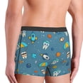 thumbnail image 3 of KLL Teeth Cosmonaut Men's Cotton Boxer Briefs Underwear-Small, 3 of 8