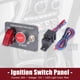 thumbnail image 2 of Juego de Panel de interruptor de encendido Unique Bargains 3 en 1 12V fibra de carbono, 2 of 8